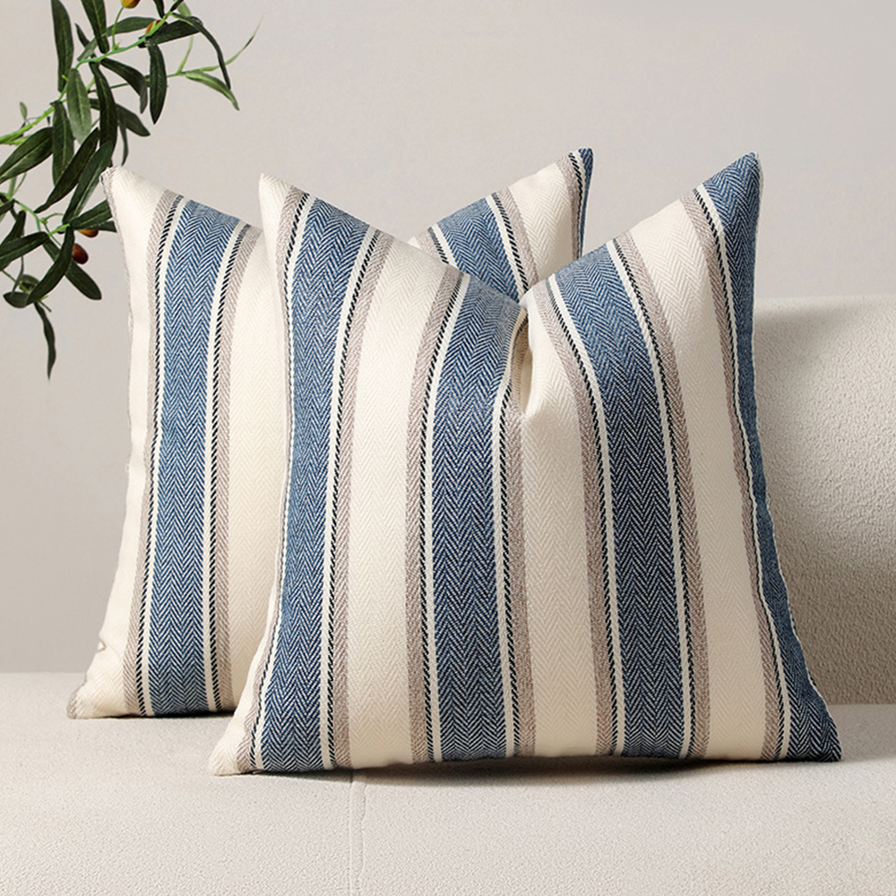 Stripete poly lin pute deco pute