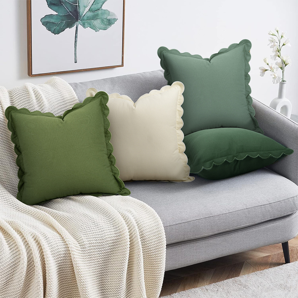 Scalloped pute deco pute